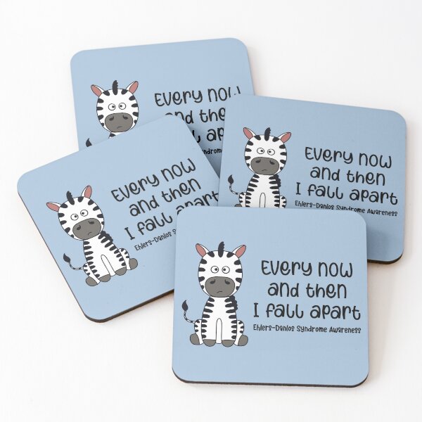 Item preview, EDS Warrior Zebra – “Every Now and Then I Fall Apart” designed and sold by Jesabee Designs.