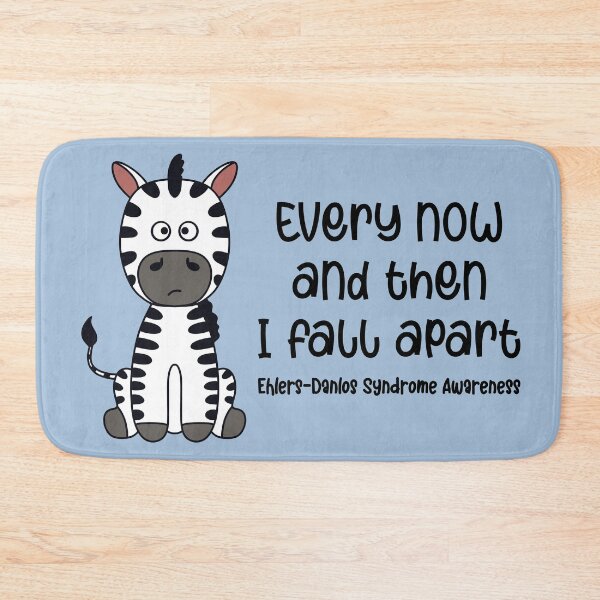 Item preview, EDS Warrior Zebra – “Every Now and Then I Fall Apart” designed and sold by Jesabee Designs.