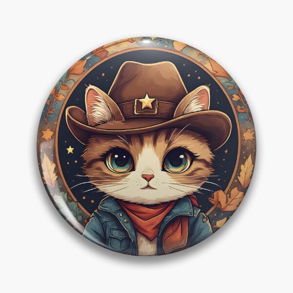 Artikelvorschau, Cow-Boy Cat #10 entworfen und verkauft von Sam-Tada.