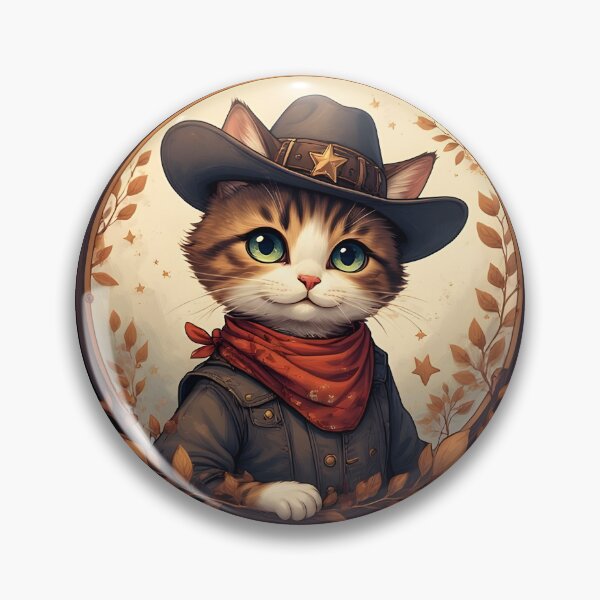 Artikelvorschau, Cow-Boy Cat #11 entworfen und verkauft von Sam-Tada.