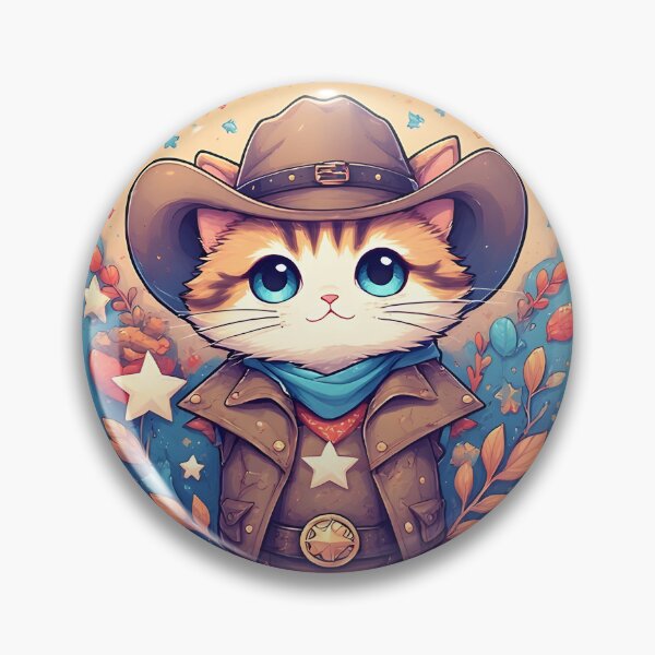 Artikelvorschau, Cow-Boy Cat #12 entworfen und verkauft von Sam-Tada.