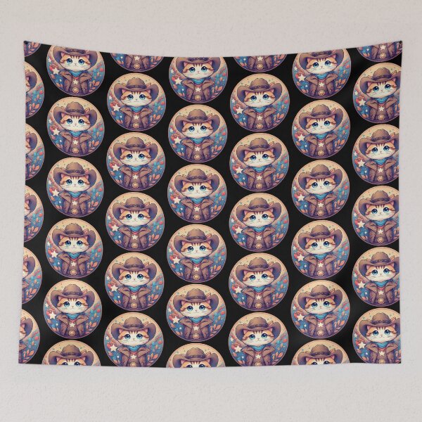 Item preview, Cow-Boy Cat #12 designed and sold by Sam-Tada.