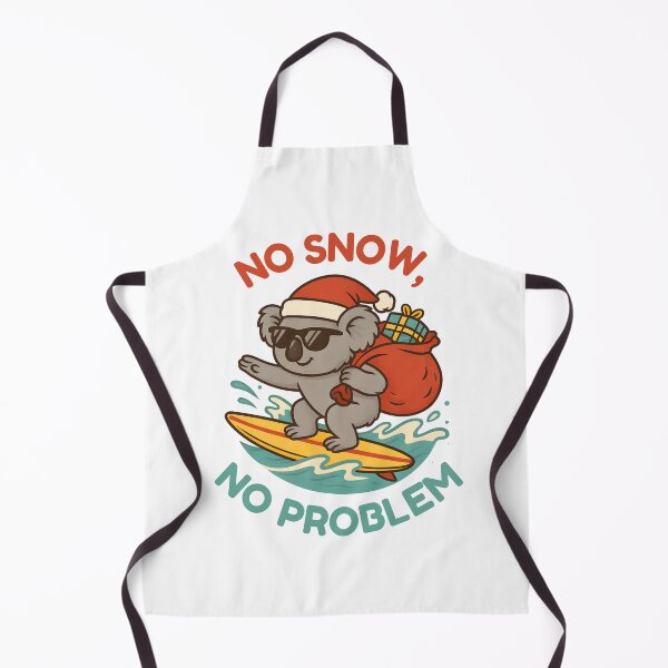 Item preview, Now Snow, Now Problem – Funny Surfing Koala Christmas Design designed and sold by SVALANART.