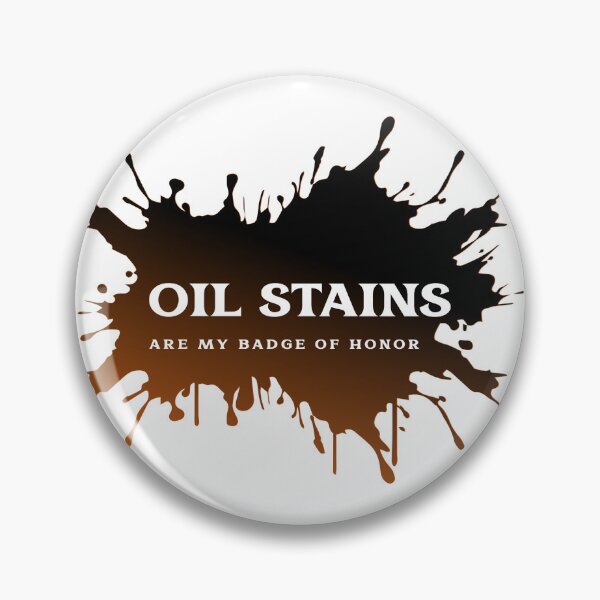 Item preview, Las manchas de aceite son mi insignia de honor designed and sold by CF T-Shirts.