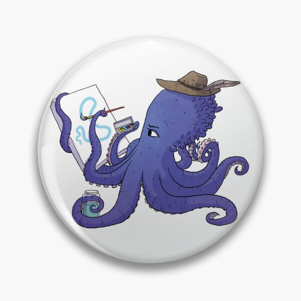 Item preview, Creatures of Arts: Watercolour Octopi designed and sold by Leith Walton.