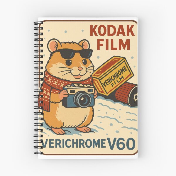 Item preview, Retro Hamster Photographer Kodak V620 Style designed and sold by Painted Paw Studio.