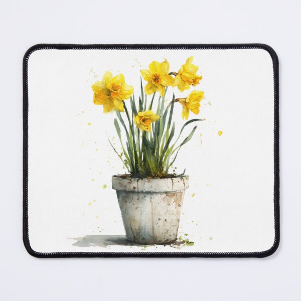 Item preview, Daffodils in Watercolour designed and sold by BTNYBayCo.
