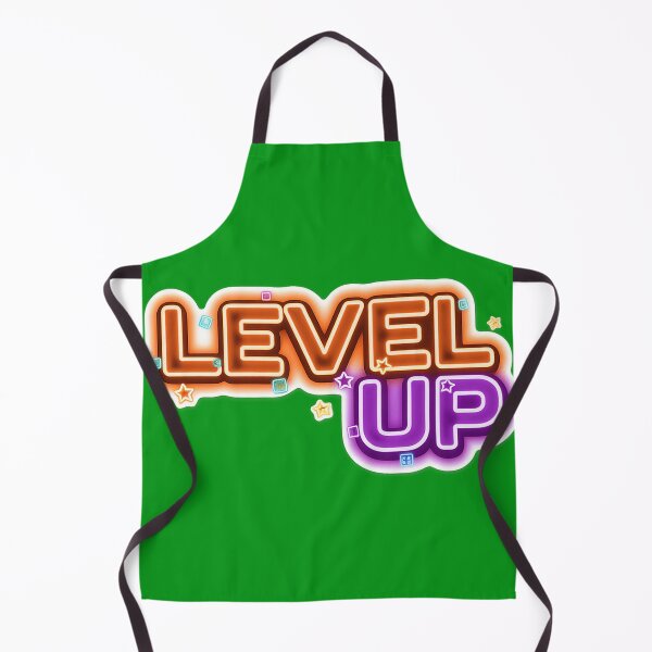 Item preview, Neon LEVEL UP Aesthetic | Retro 80s Gaming Synthwave T-Shirt & Sticker designed and sold by Mirkoniart.