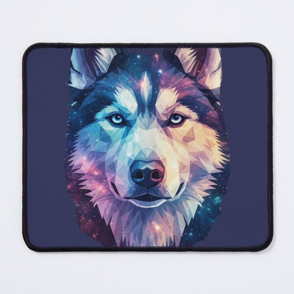 Item preview, Husky Estelar: Arte de Polígono de Nebulosa Cósmica designed and sold by bsbd-action.