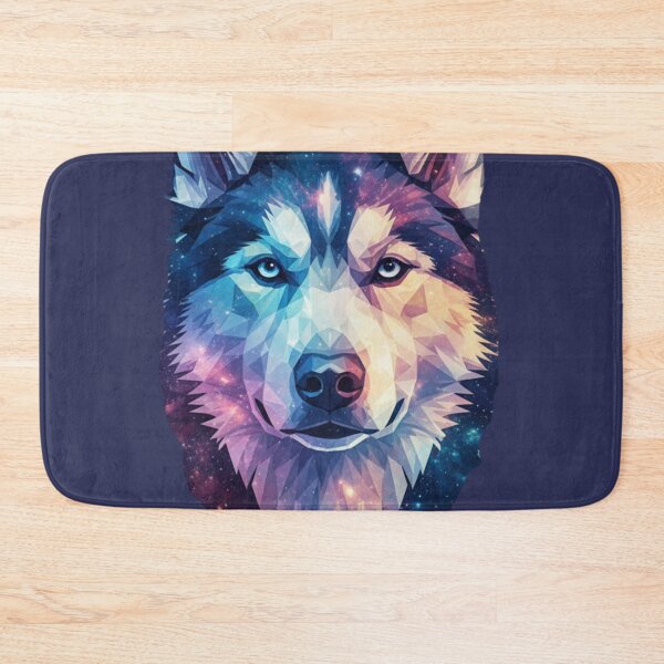 Item preview, Husky Estelar: Arte de Polígono de Nebulosa Cósmica designed and sold by bsbd-action.