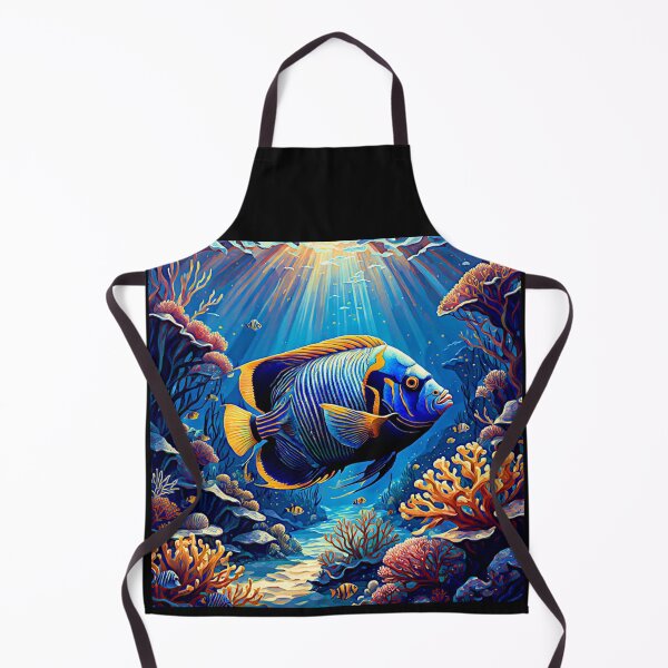 Item preview, Emperor Angelfish gliding designed and sold by Helios Be. Lavsh.