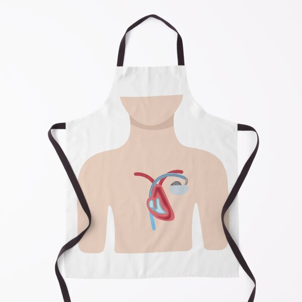 Item preview, Upper Body with Pacemaker Illustration designed and sold by EmeraldeaArt.