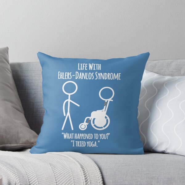 Item preview, EDS Awareness - Have You Tried Yoga Stick Figure Design designed and sold by Jesabee Designs.
