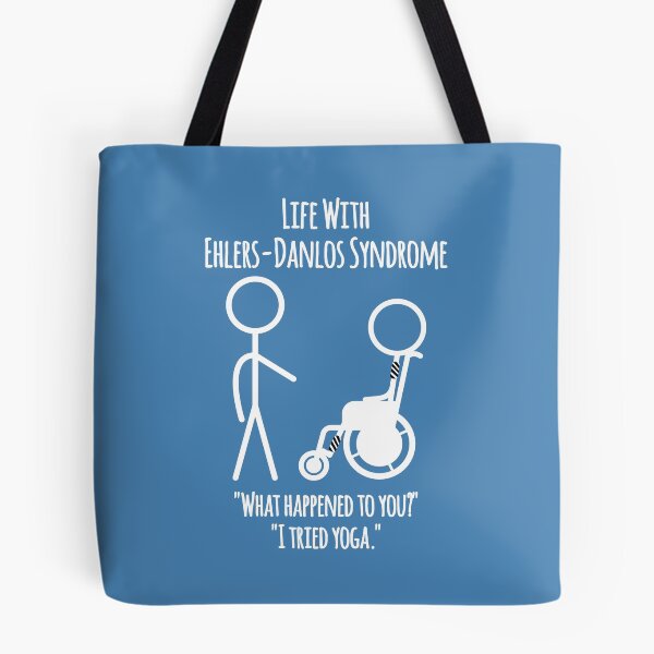 Item preview, EDS Awareness - Have You Tried Yoga Stick Figure Design designed and sold by Designs by Jesabee.