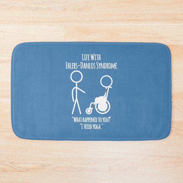Item preview, EDS Awareness - Have You Tried Yoga Stick Figure Design designed and sold by Jesabee Designs.