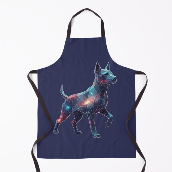 Item preview, Silueta de Perro Galáctico en Paseo Geométrico designed and sold by bsbd-action.