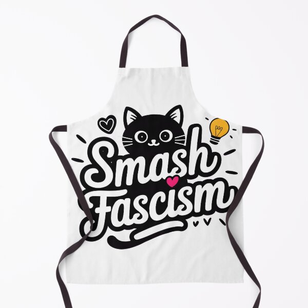 Item preview, Smash Fascism, Funny Anti-Fascism Cat designed and sold by RigyIllustrates.
