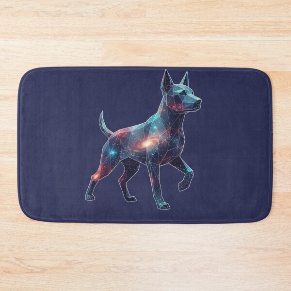 Item preview, Silueta de Perro Galáctico en Paseo Geométrico designed and sold by bsbd-action.