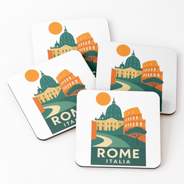 Item preview, Mid Century European City Rome designed and sold by JETSETPRIDE.