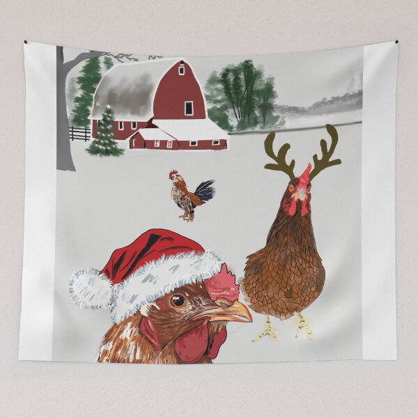 Item preview, Chickens Christmas designed and sold by Scwdesign.