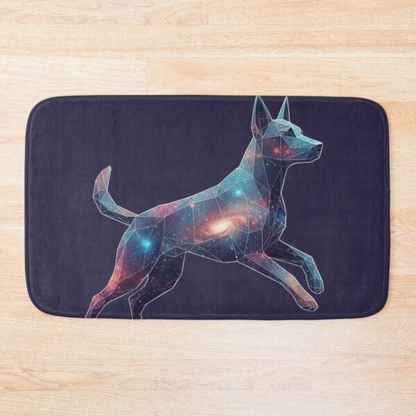 Item preview, Perro Saltando Cósmico: Geometría de Nebulosa designed and sold by bsbd-action.