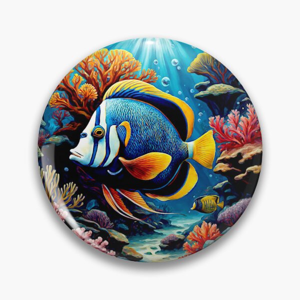 Item preview, Emperor Angelfish gliding#2 designed and sold by Helios Be. Lavsh.