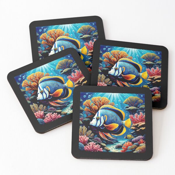 Item preview, Emperor Angelfish gliding#2 designed and sold by Helios Be. Lavsh.
