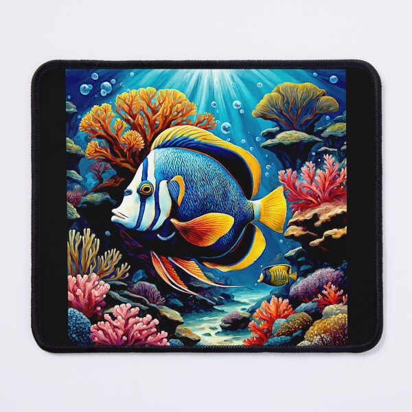 Item preview, Emperor Angelfish gliding#2 designed and sold by Helios Be. Lavsh.