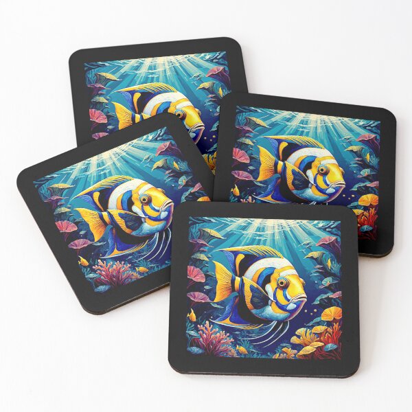Item preview, Emperor Angelfish gliding#3 designed and sold by Helios Be. Lavsh.