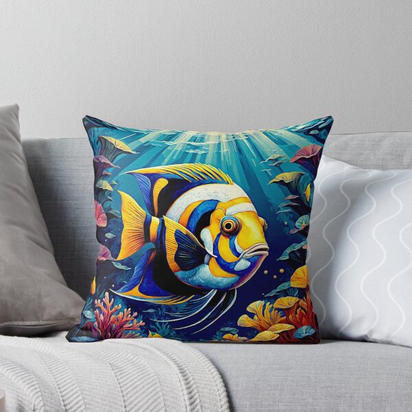 Item preview, Emperor Angelfish gliding#3 designed and sold by Helios Be. Lavsh.