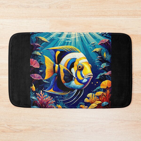 Item preview, Emperor Angelfish gliding#3 designed and sold by Helios Be. Lavsh.