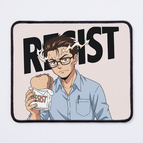 Item preview, Free DC Sandwich Guy Resist Anime | Satire DC Culture #2 designed and sold by animehani.