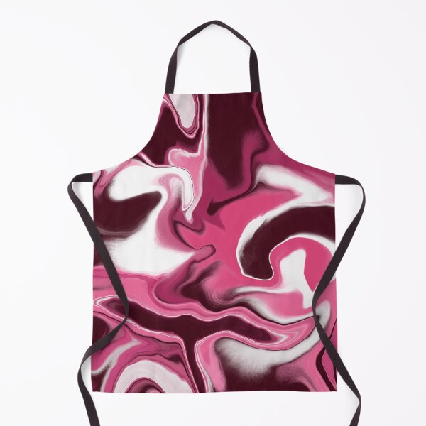 Item preview, Pink burgundy white marble wavy pattern designed and sold by Kimmygowland.