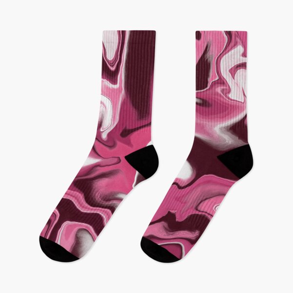 Item preview, Pink burgundy white marble wavy pattern designed and sold by Kimmygowland.