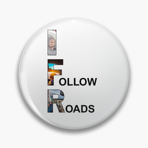 Item preview, IFR - I Follow Roads designed and sold by AviationMot.