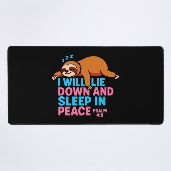 Item preview, Psalm 4:8 I Will Lie Down And Sleep In Peace designed and sold by plushism.