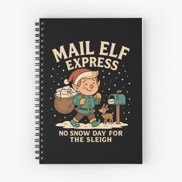 Item preview, Mail Elf Express – Funny Christmas Postal Worker Shirt, Mail Carrier Holiday Gift designed and sold by AddictiveDesign.