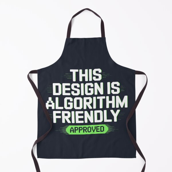 Item preview, Algorithm Friendly Minimalist Conceptual Art Print designed and sold by SplashTastic.