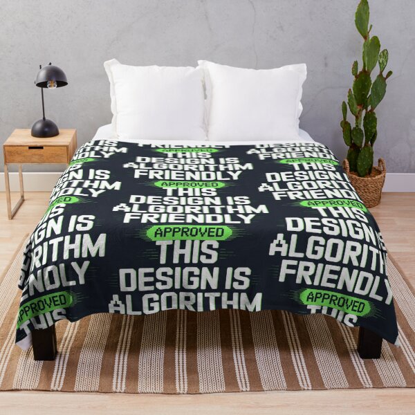 Item preview, Algorithm Friendly Minimalist Conceptual Art Print designed and sold by SplashTastic.