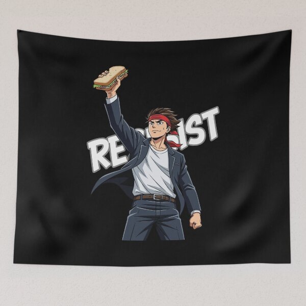 Item preview, Free DC Sandwich Guy Resist Anime | Satire DC Culture #4 designed and sold by animehani.