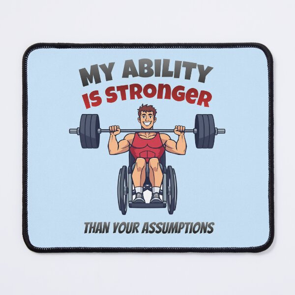 Item preview, My Ability Is Stronger Than Your Assumptions - Cartoon Style designed and sold by Ivy-Triggs.