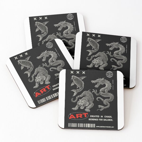 Item preview, Created in Chaos – Abstract Mythical Art Design designed and sold by madebyw.