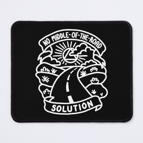 Item preview, No Middle-Of-The-Road Solution (White) designed and sold by veampleo.