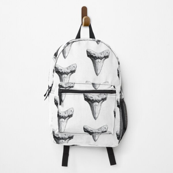 Item preview, Great White Shark Tooth – Ocean Predator Illustration designed and sold by pixeldizajn.