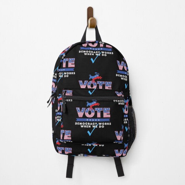 Item preview, Democracy Works When We Do Vote Blue Political Design designed and sold by EarthArtDesigns.