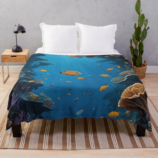 Item preview, Drifting Along the Coral Wall designed and sold by HorizonHues.