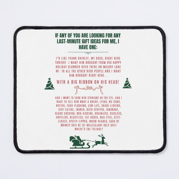 Item preview, National Lampoon's Christmas Vacation: Clark's Rant designed and sold by feltlucky.
