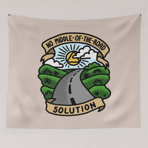 Item preview, No Middle-Of-The-Road Solution (Colour) designed and sold by veampleo.