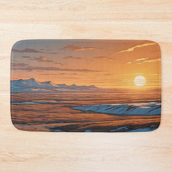 Item preview, Bronze Light Over the Tundra designed and sold by HorizonHues.
