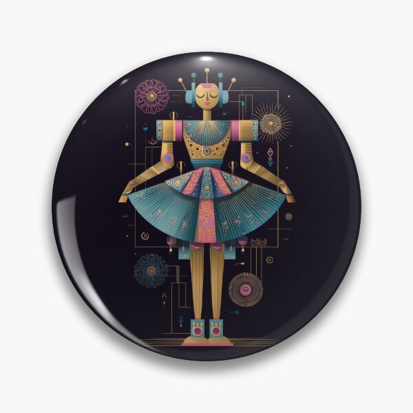Item preview, Helena the Decopunk Robot designed and sold by GreatestMinds.